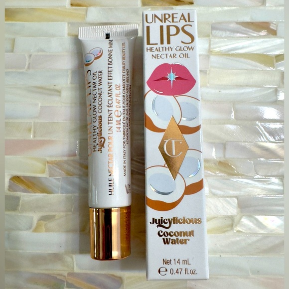 Charlotte Tilbury Other - Charlotte Tilbury Unreal Lips Healthy Glow Nectar Oil in Coconut Water